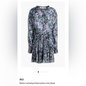 IRO Cotton Mini Dress